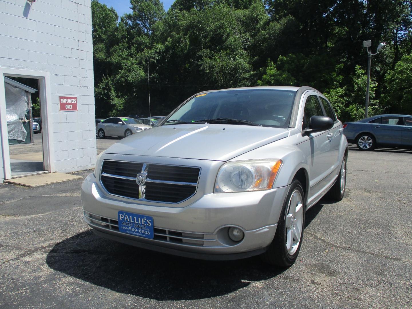 2008 SILVER Dodge Caliber R/T FWD (1B3HB78K18D) with an 2.4L L4 DOHC 16V engine, located at 540a Delsea Drive, Sewell, NJ, 08080, (856) 589-6888, 39.752560, -75.111206 - Photo#0